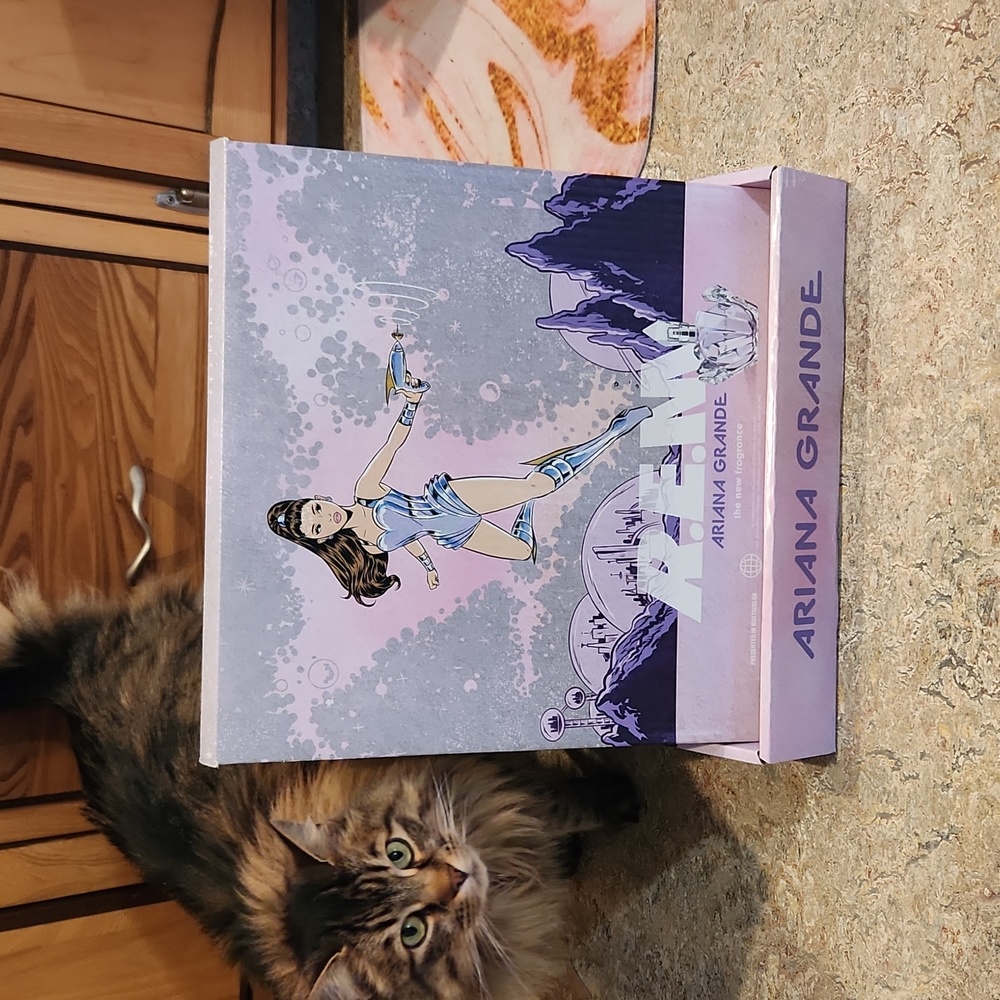 Ariana Grande REM Cardboard Perfume Display